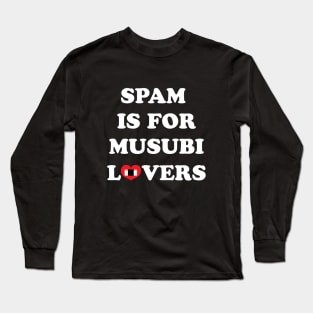 Musubi Lovers WHT UC Long Sleeve T-Shirt